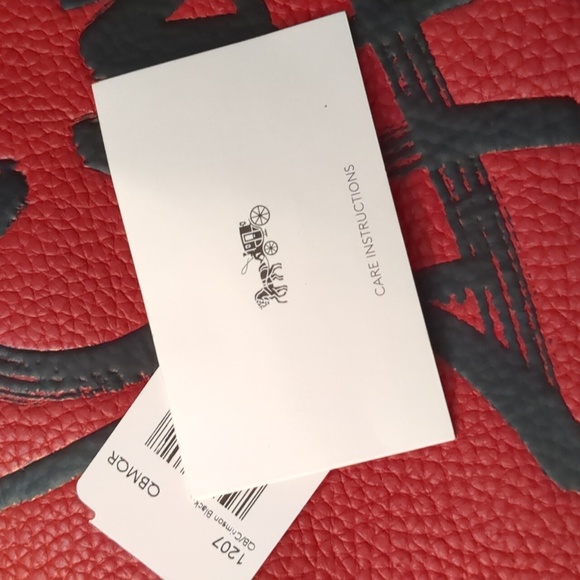 Coach Pouch Red Dinosaur - Picture 3 of 8